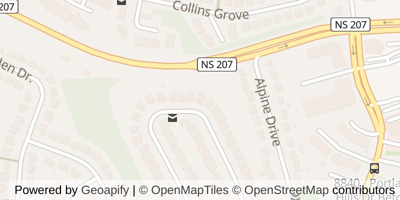 Map of 232 Summer Field Way, Dartmouth